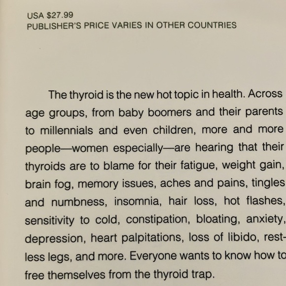 Thyroid Healing book. Excellent condition. - Picture 2 of 3
